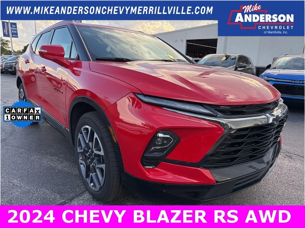 used 2024 Chevrolet Blazer car, priced at $39,999