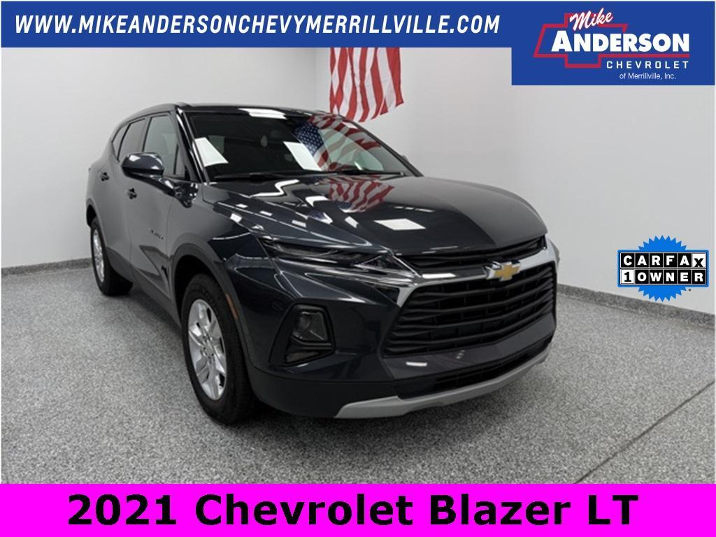 used 2021 Chevrolet Blazer car, priced at $23,300