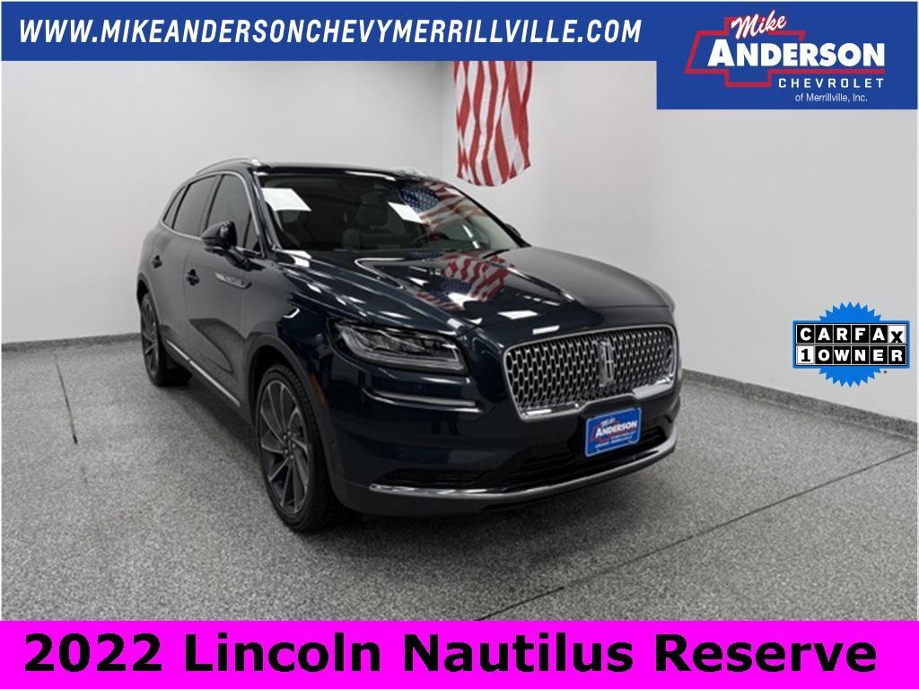 used 2022 Lincoln Nautilus car, priced at $32,500