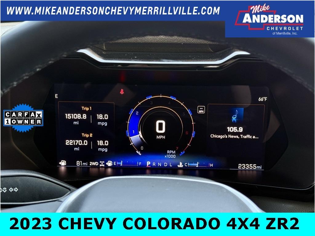 used 2023 Chevrolet Colorado car, priced at $44,888
