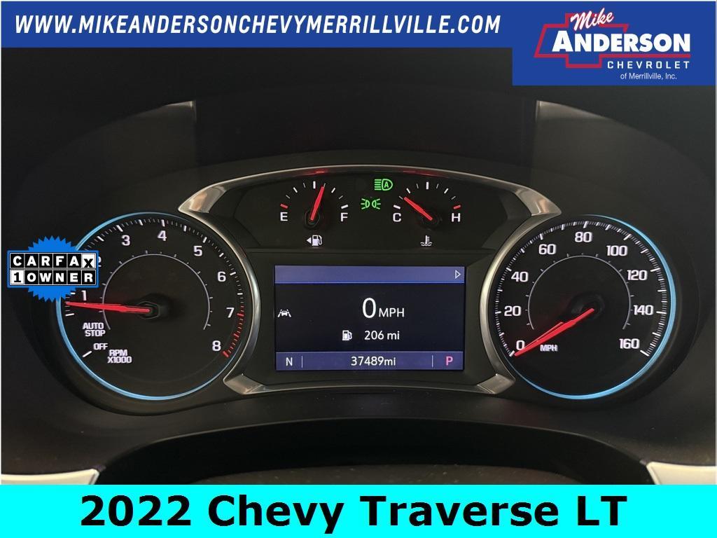 used 2022 Chevrolet Traverse car, priced at $29,400