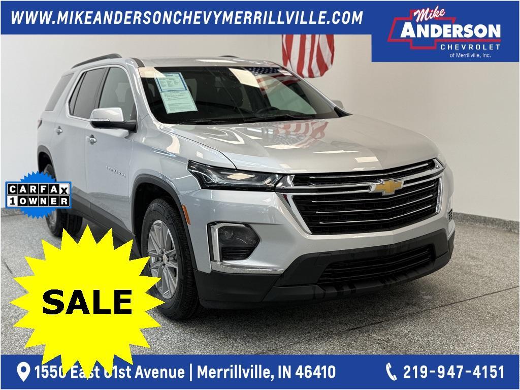 used 2022 Chevrolet Traverse car, priced at $29,999