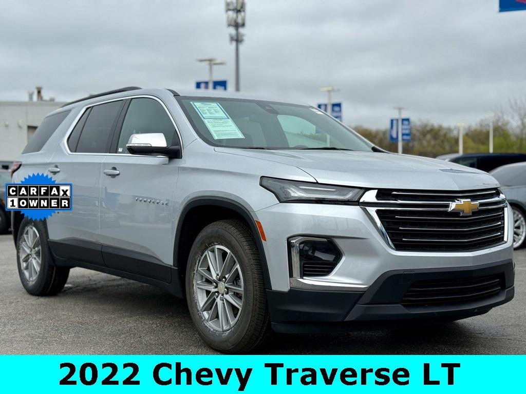 used 2022 Chevrolet Traverse car, priced at $29,500