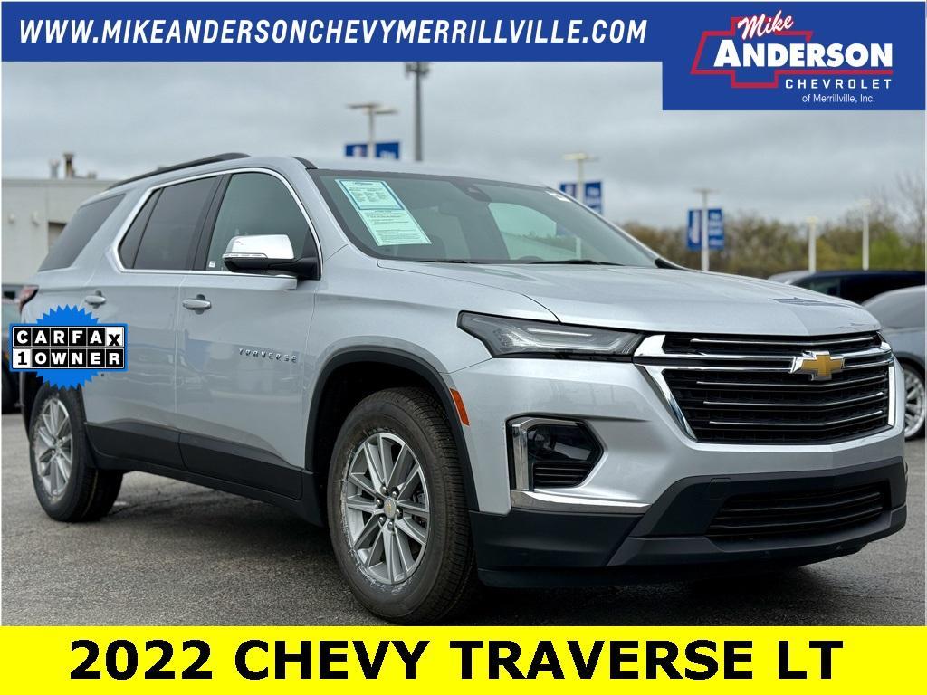 used 2022 Chevrolet Traverse car, priced at $28,989