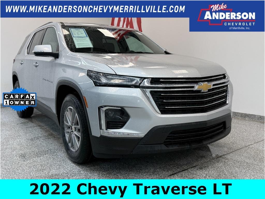 used 2022 Chevrolet Traverse car, priced at $29,400