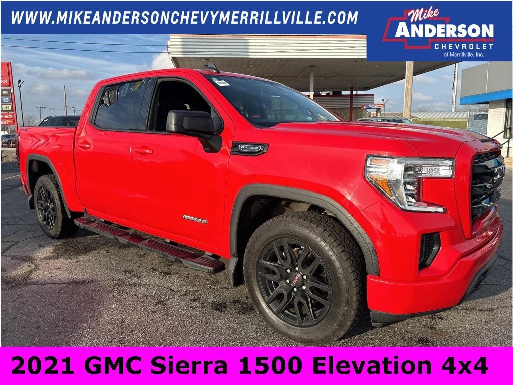 used 2021 GMC Sierra 1500 car, priced at $32,828