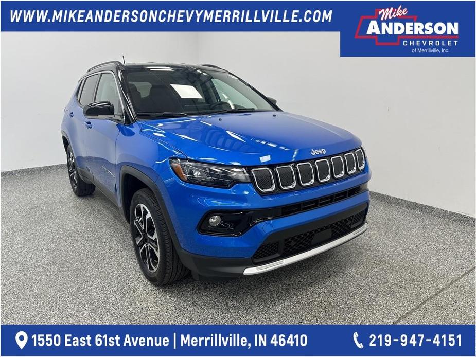 used 2022 Jeep Compass car, priced at $25,950