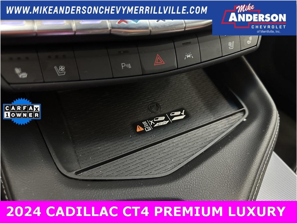 used 2024 Cadillac CT4 car, priced at $31,400