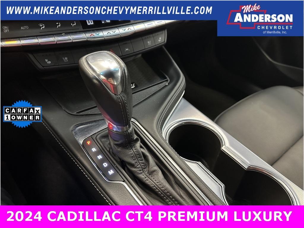 used 2024 Cadillac CT4 car, priced at $31,400