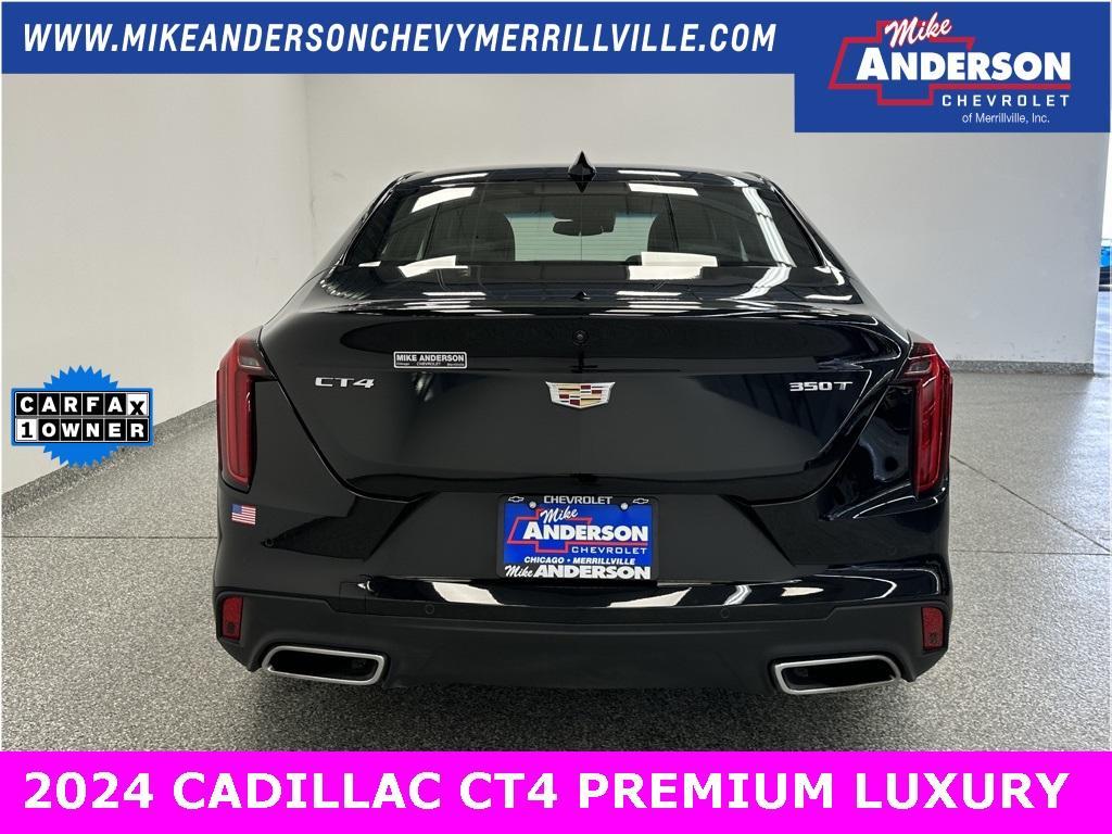 used 2024 Cadillac CT4 car, priced at $31,400