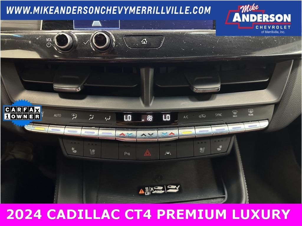 used 2024 Cadillac CT4 car, priced at $31,400