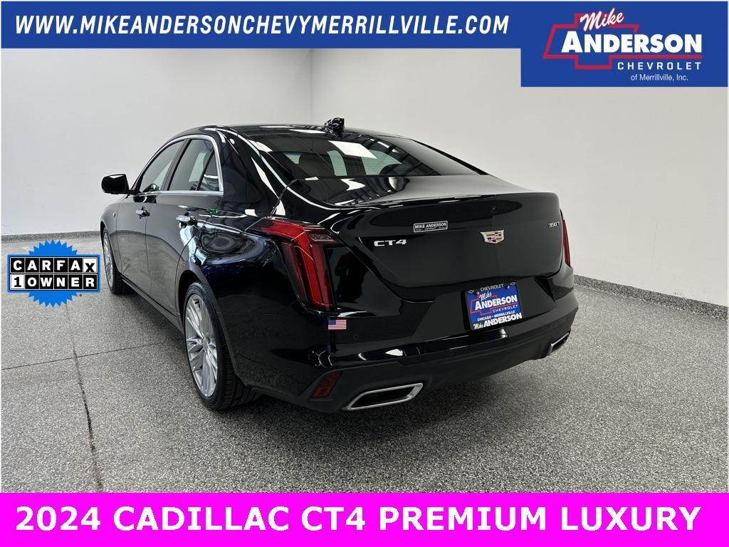 used 2024 Cadillac CT4 car, priced at $31,400