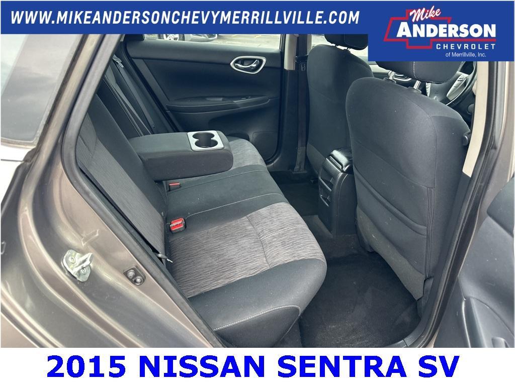 used 2015 Nissan Sentra car, priced at $7,396