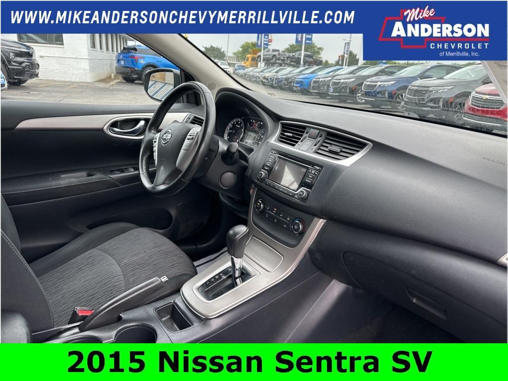 used 2015 Nissan Sentra car, priced at $9,988