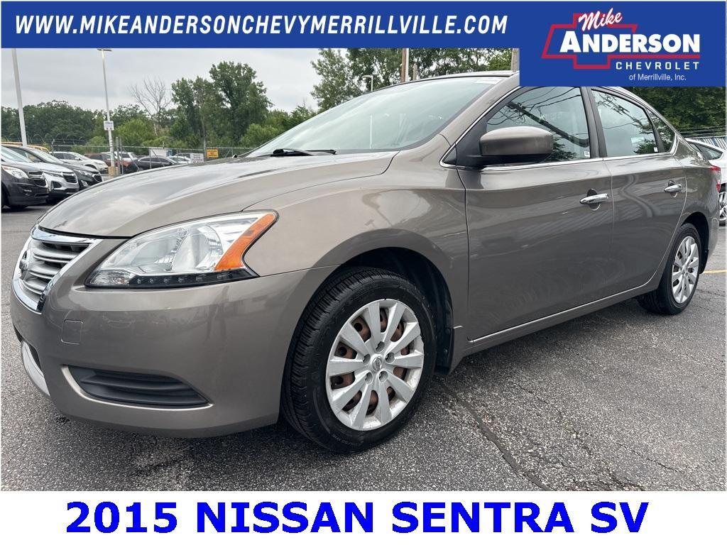 used 2015 Nissan Sentra car, priced at $7,396