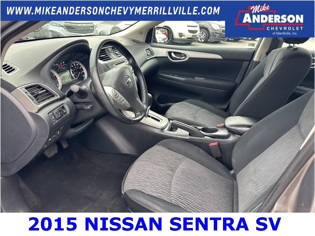 used 2015 Nissan Sentra car, priced at $7,396