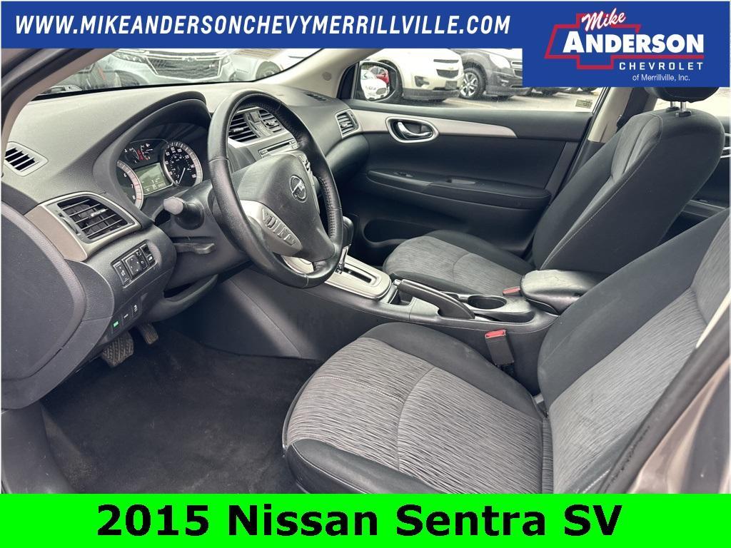 used 2015 Nissan Sentra car, priced at $9,988