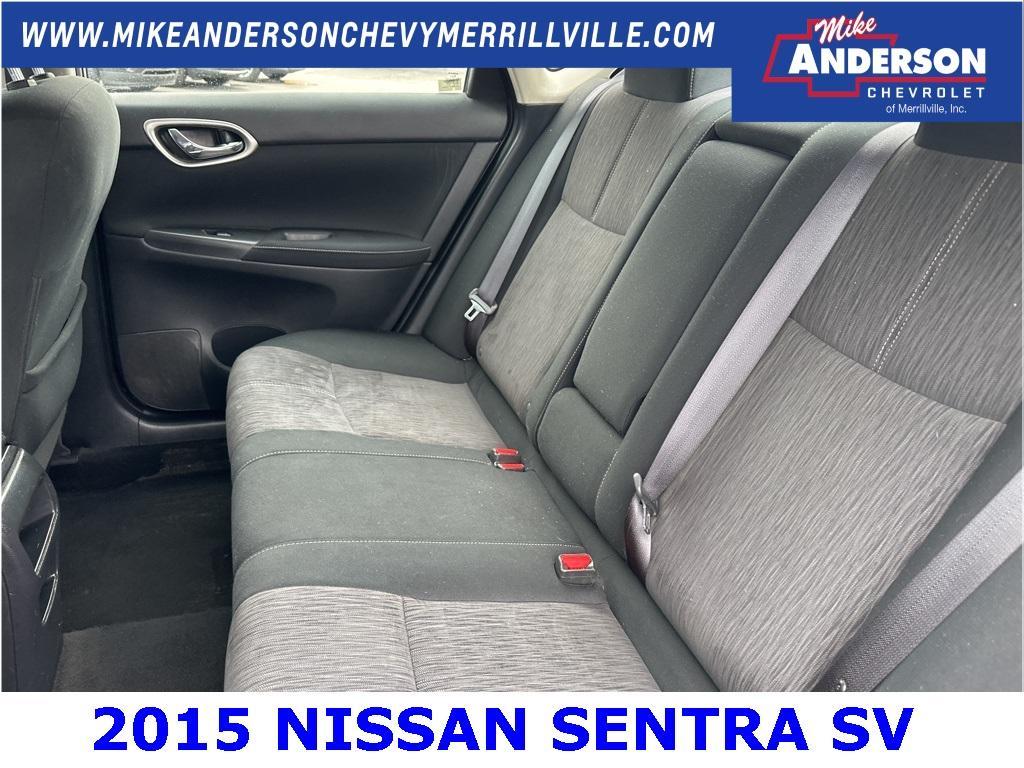 used 2015 Nissan Sentra car, priced at $7,396