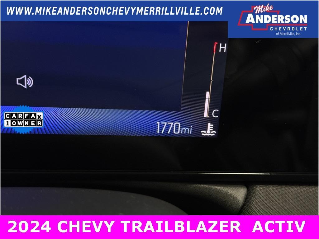 used 2024 Chevrolet TrailBlazer car, priced at $25,500