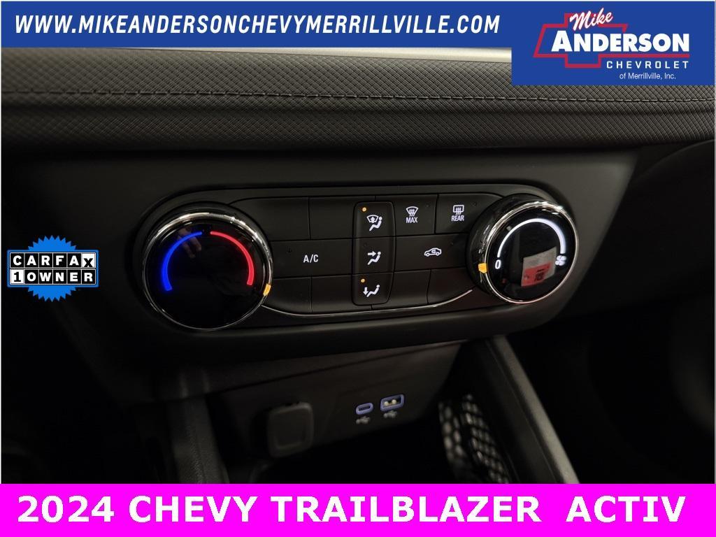 used 2024 Chevrolet TrailBlazer car, priced at $25,500