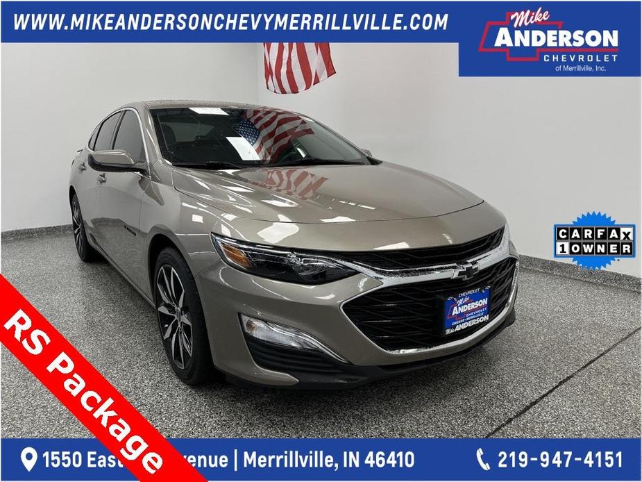 used 2022 Chevrolet Malibu car, priced at $18,399