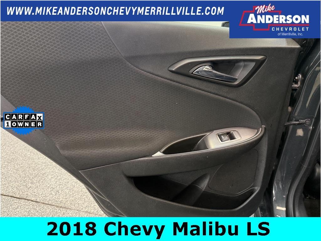 used 2018 Chevrolet Malibu car, priced at $12,500