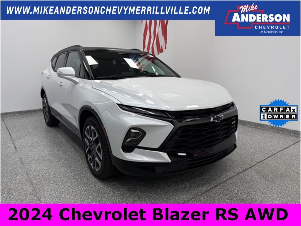 used 2024 Chevrolet Blazer car, priced at $37,777