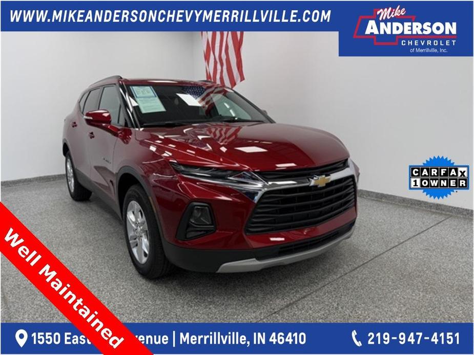 used 2022 Chevrolet Blazer car, priced at $27,828