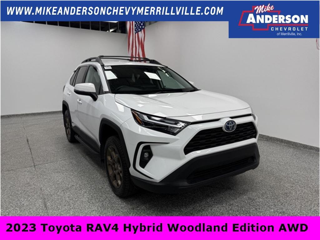 used 2023 Toyota RAV4 Hybrid car, priced at $33,000