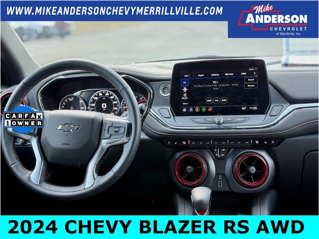 used 2024 Chevrolet Blazer car, priced at $39,500