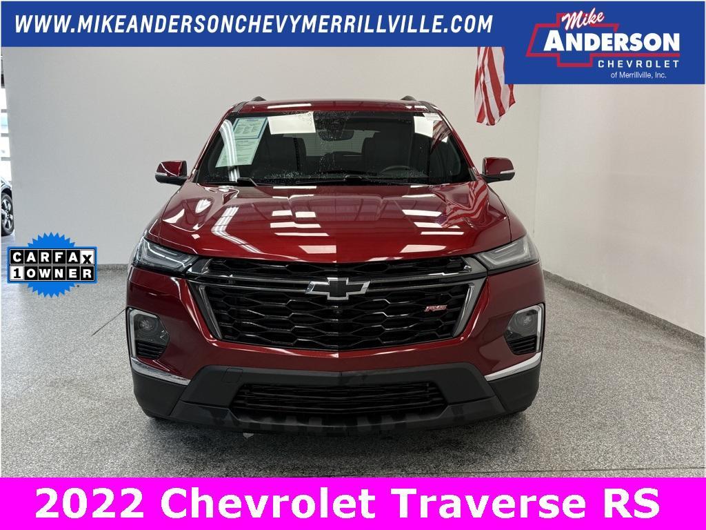 used 2022 Chevrolet Traverse car, priced at $33,500