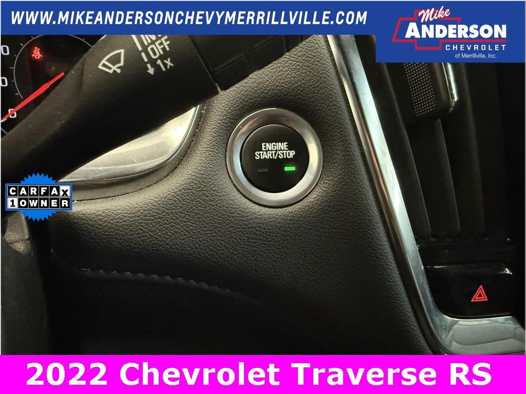 used 2022 Chevrolet Traverse car, priced at $33,500