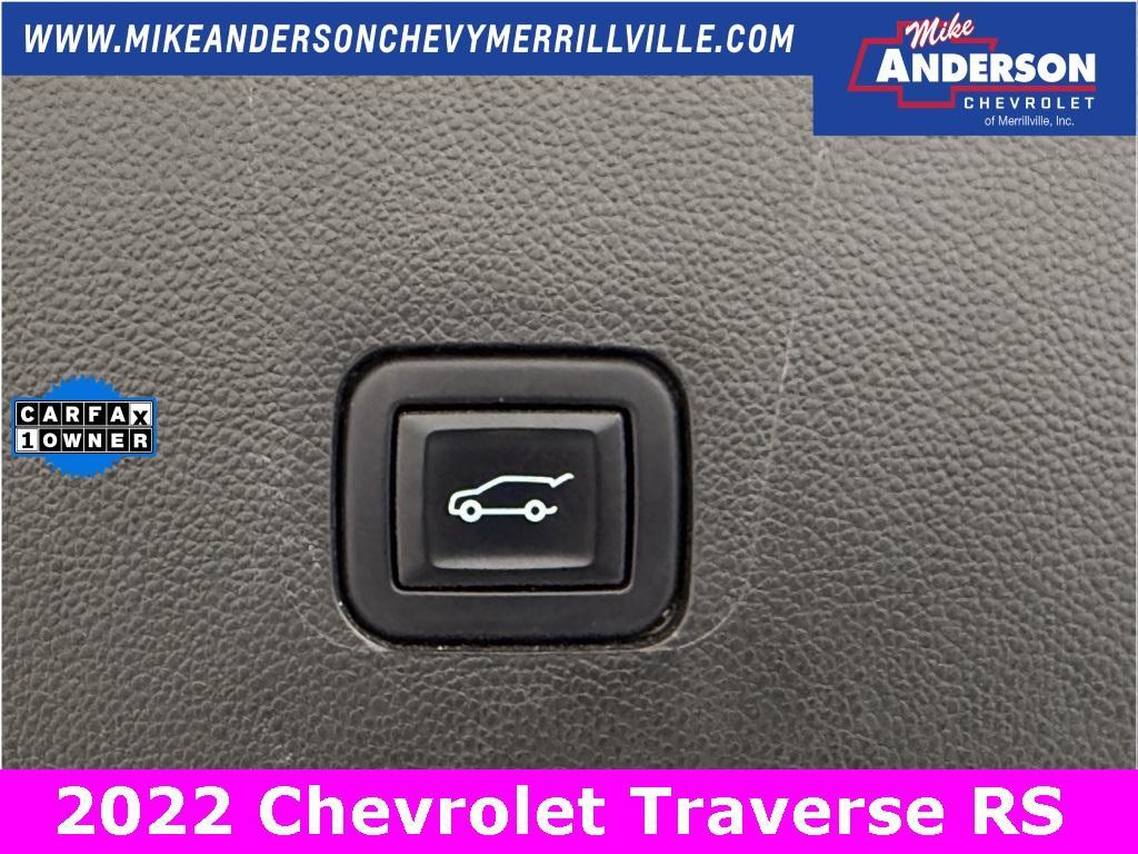 used 2022 Chevrolet Traverse car, priced at $33,500