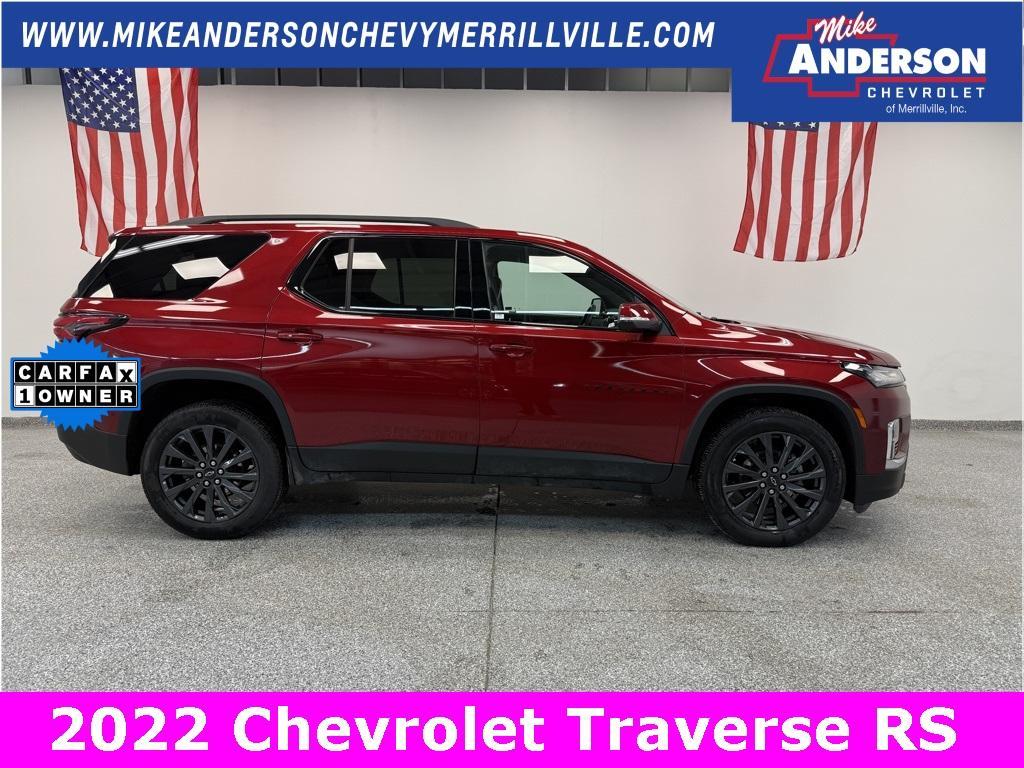 used 2022 Chevrolet Traverse car, priced at $33,500