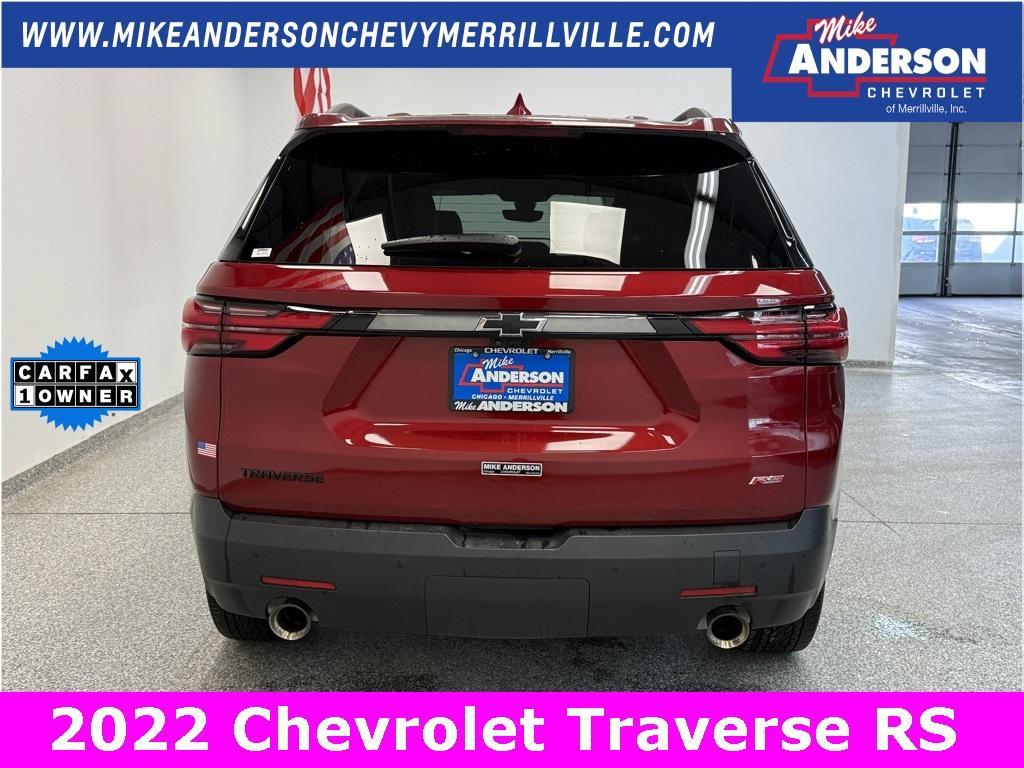 used 2022 Chevrolet Traverse car, priced at $33,500