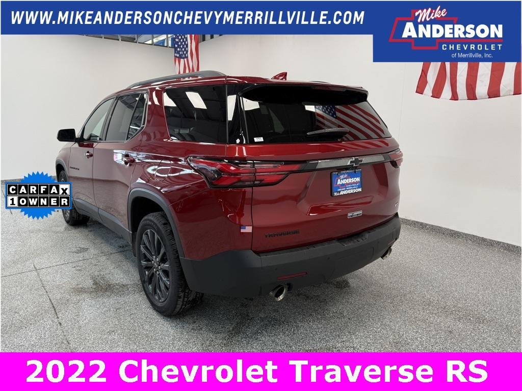 used 2022 Chevrolet Traverse car, priced at $33,500