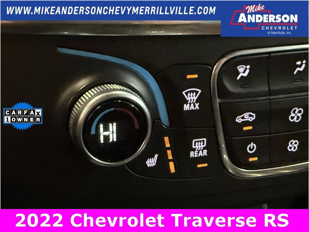 used 2022 Chevrolet Traverse car, priced at $33,500