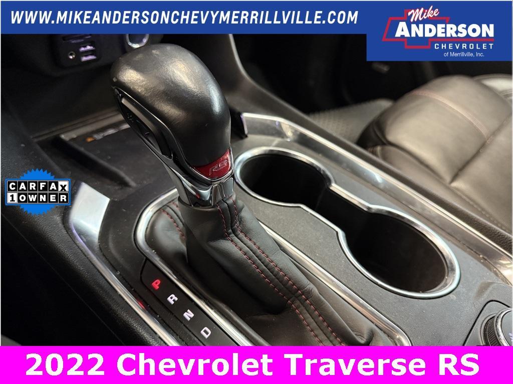 used 2022 Chevrolet Traverse car, priced at $33,500