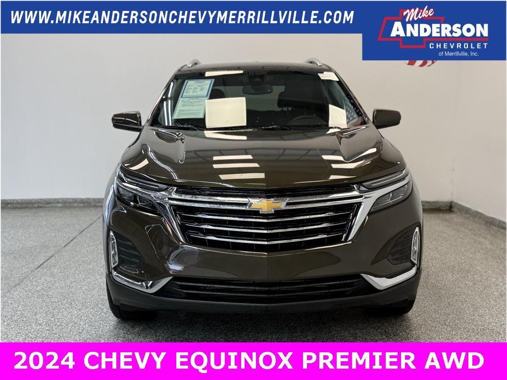 used 2024 Chevrolet Equinox car, priced at $28,400