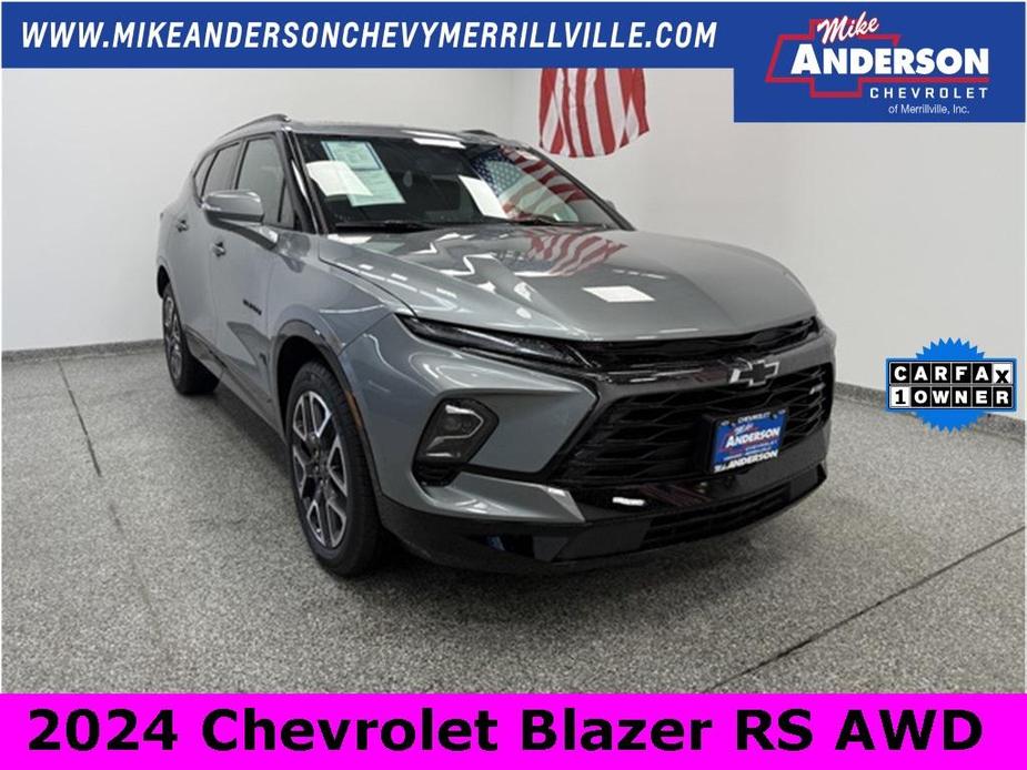 used 2024 Chevrolet Blazer car, priced at $39,828