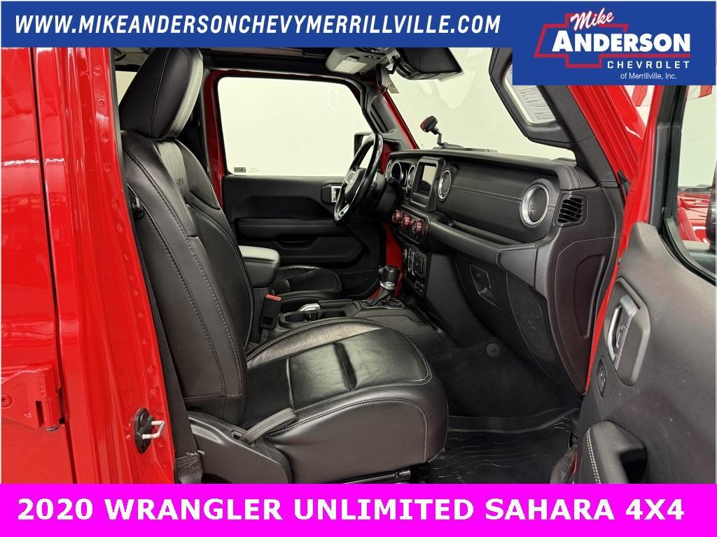 used 2020 Jeep Wrangler Unlimited car, priced at $26,400