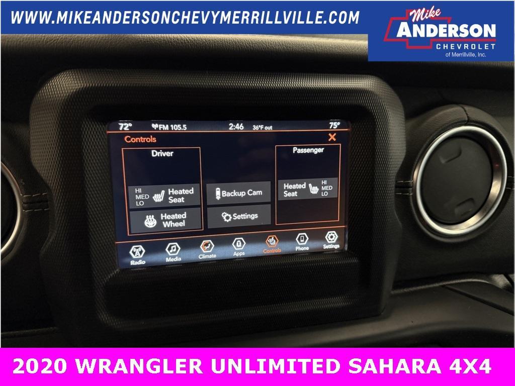 used 2020 Jeep Wrangler Unlimited car, priced at $26,400