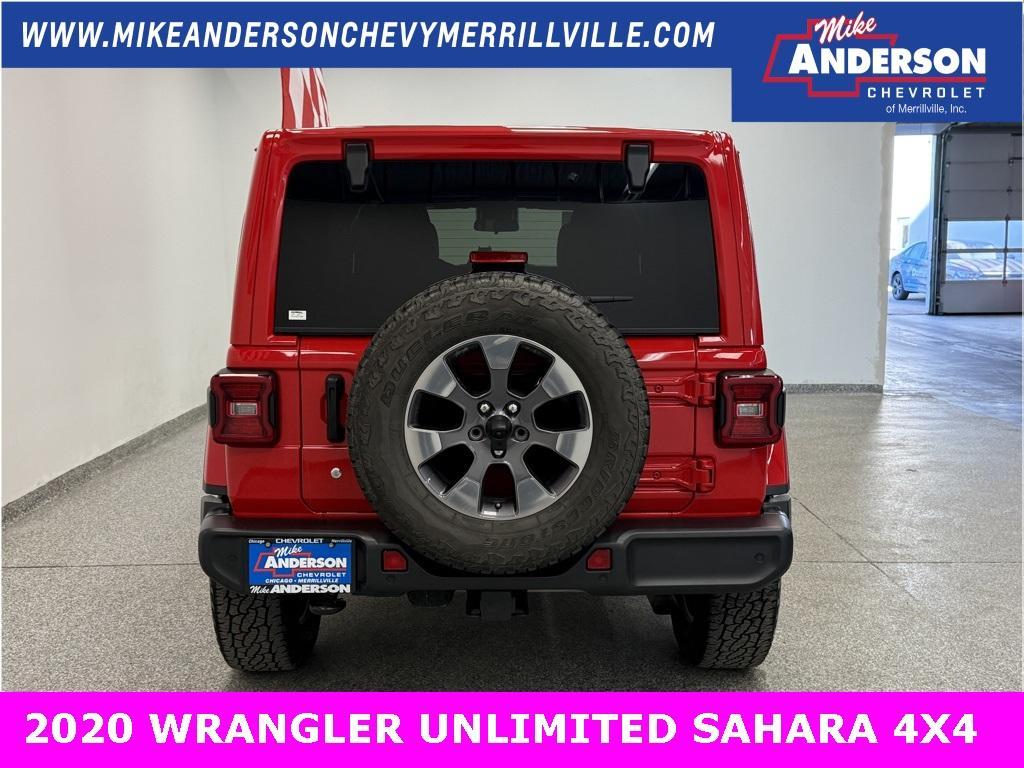 used 2020 Jeep Wrangler Unlimited car, priced at $26,400