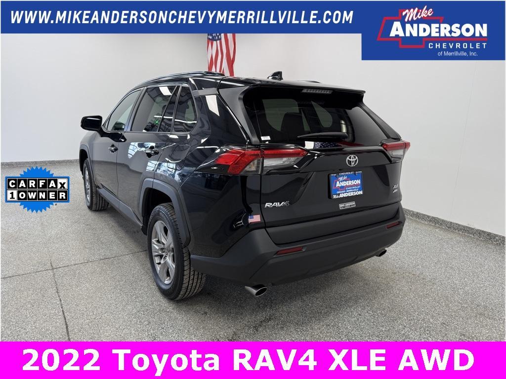 used 2022 Toyota RAV4 car, priced at $27,600