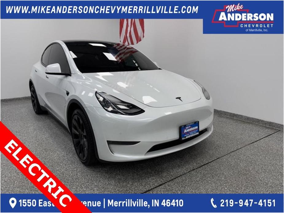 used 2021 Tesla Model Y car, priced at $28,256