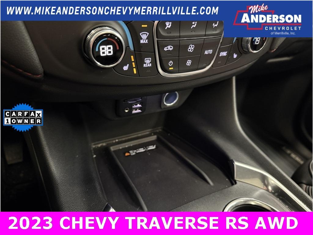 used 2023 Chevrolet Traverse car, priced at $40,857