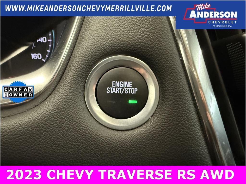 used 2023 Chevrolet Traverse car, priced at $40,857