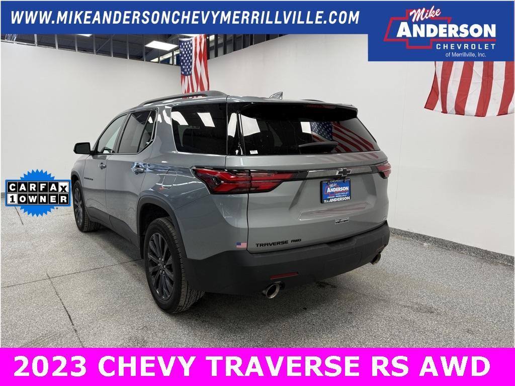 used 2023 Chevrolet Traverse car, priced at $40,857