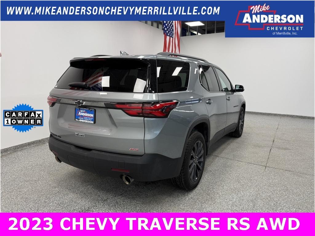 used 2023 Chevrolet Traverse car, priced at $40,857