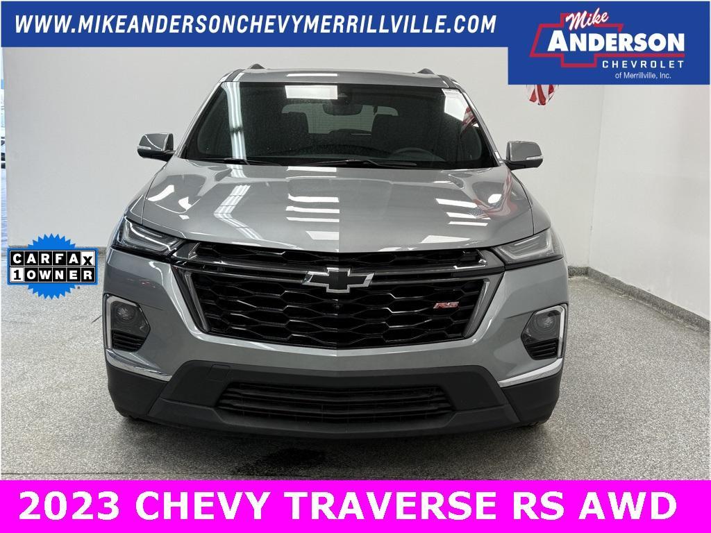 used 2023 Chevrolet Traverse car, priced at $40,857